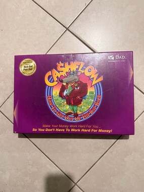 Cashflow 101 Board Game by Robert Kiyosaki Rich Dad Poor Dad Investing Strategic